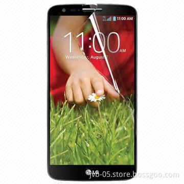 Anti-shock Screen Protector for LG G2, No Residue or Bubble, Made of TPU Material